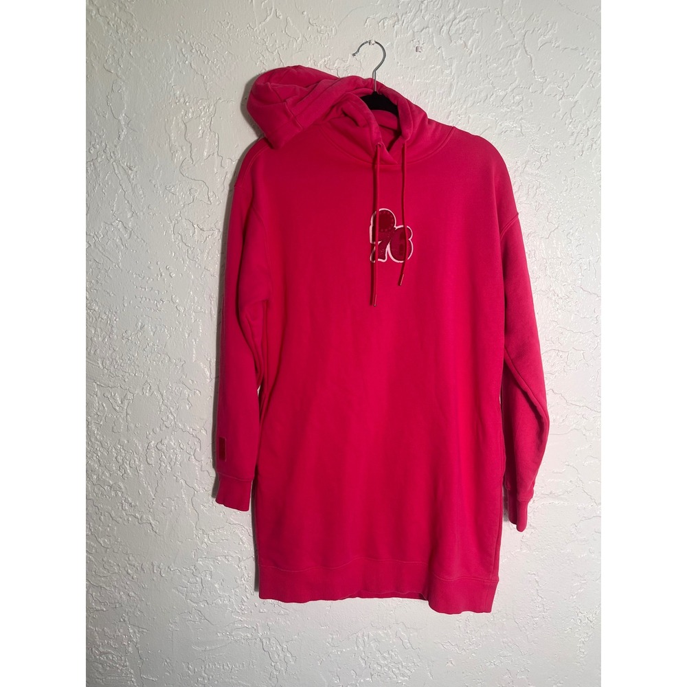 Pro Standard Philadelphia 76ers Pink Hoodie Dress Women's XS NBA Sweatshirt